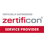 Logo Zertificon Partnerschaft - unser Partner für sichere Datenübertragung