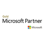 Partner-Logo Microsoft Gold Partnerschaft