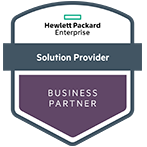 Logo Hewlett Packard Enterprise - unser Partner für Server- und Speicherlösungen