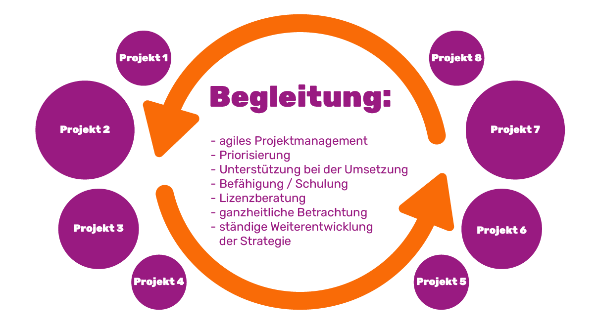 datom-Begleitkonzept Übersicht zum datom Begleitkonzept mit den Begleitinhalten und den umzusetzenden Projekten